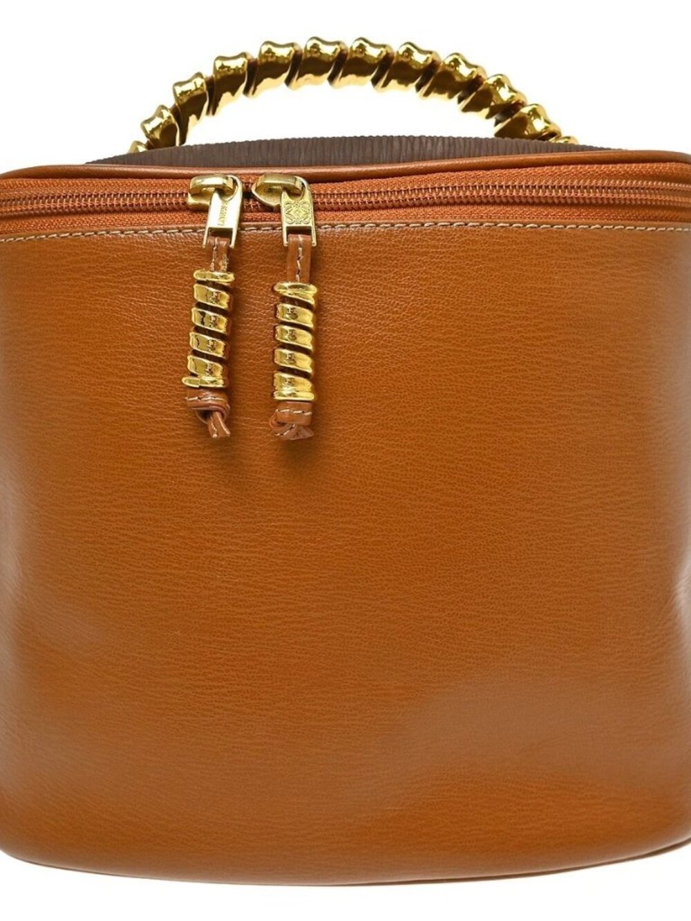 Loewe Brown Leather Velasquez Handbag L25 KQ01674